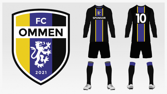 FC Ommen maakt logo, kleuren en tenue bekend