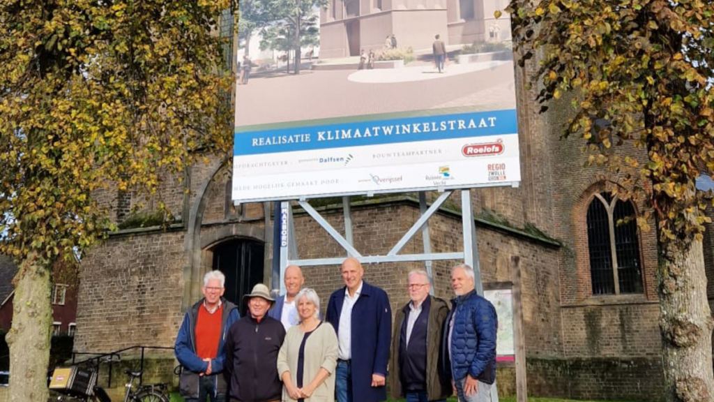 Officiële starthandeling Klimaatwinkelstraat in Dalfsen